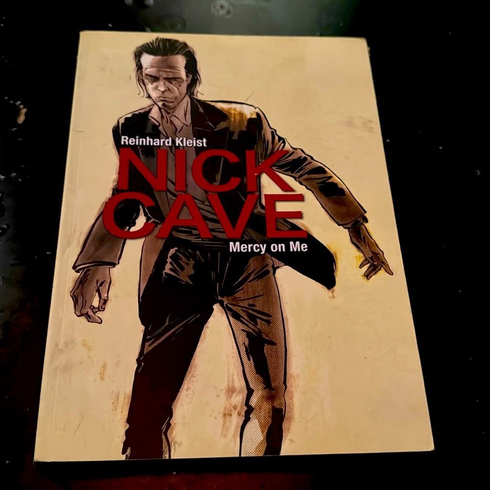 Nick Cave Mercy on Me - comic book